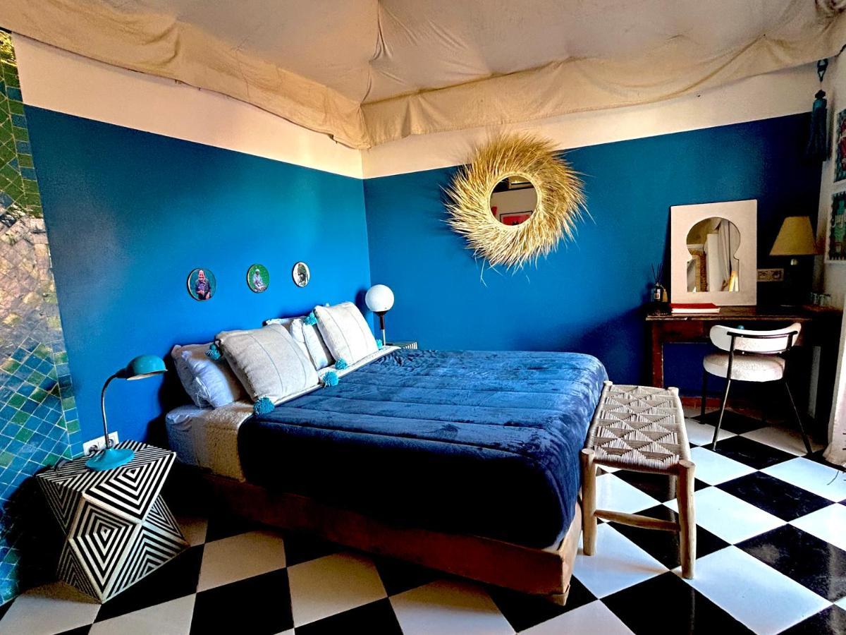 Riad Lauriers Blancs Marrakesh Bagian luar foto