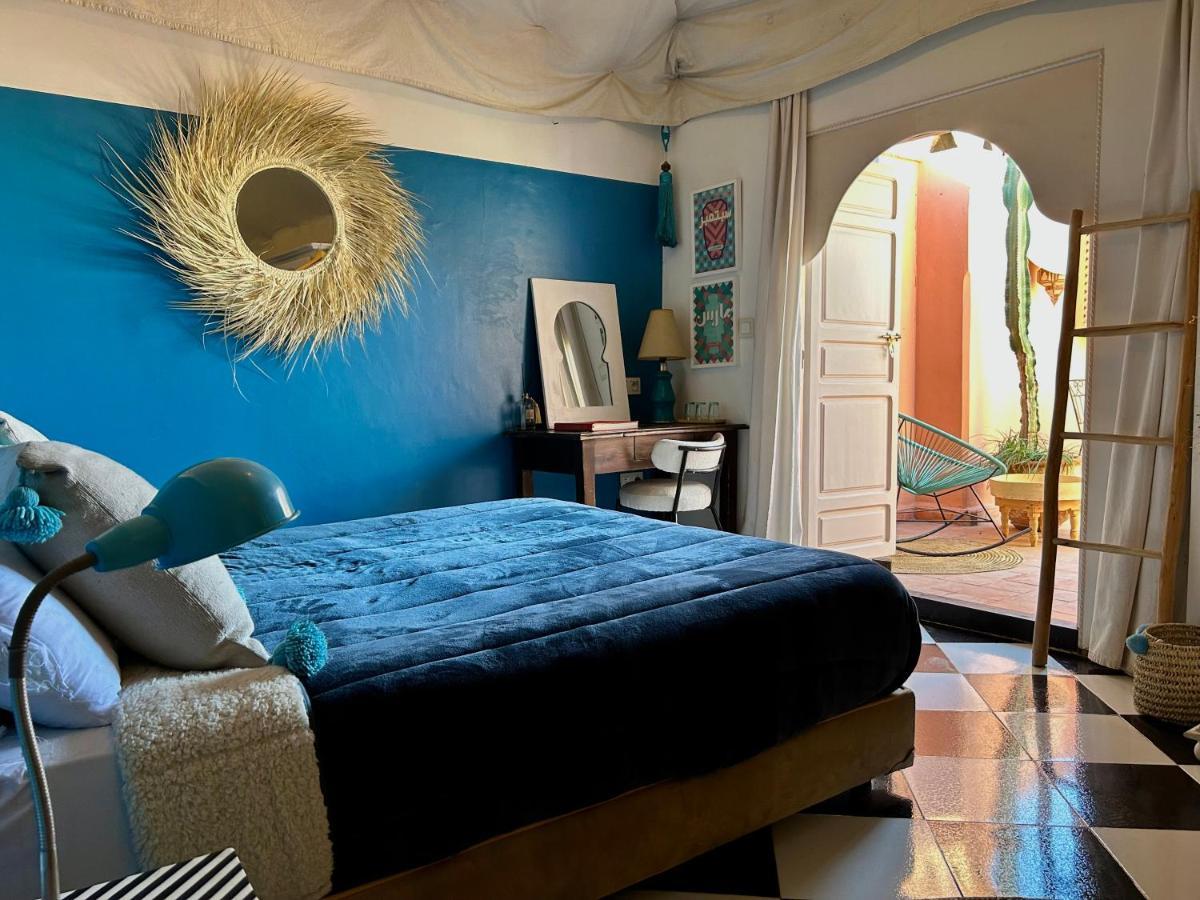 Riad Lauriers Blancs Marrakesh Bagian luar foto