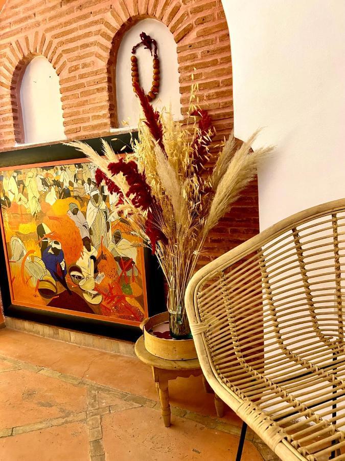 Riad Lauriers Blancs Marrakesh Bagian luar foto