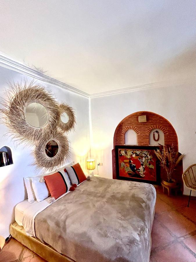 Riad Lauriers Blancs Marrakesh Bagian luar foto