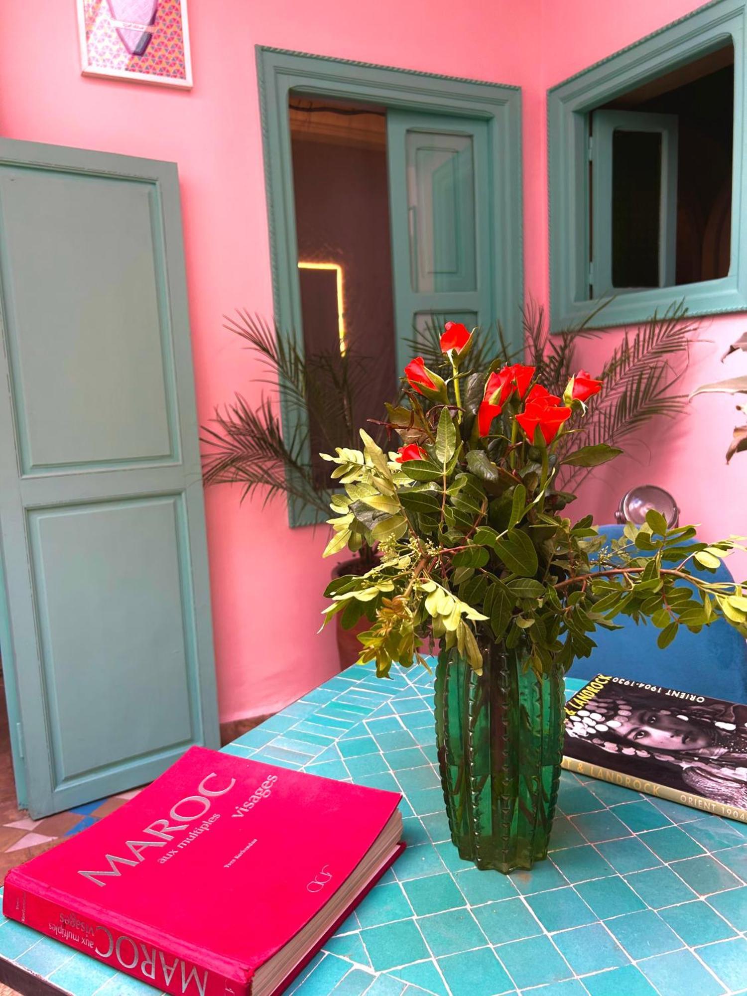 Riad Lauriers Blancs Marrakesh Bagian luar foto