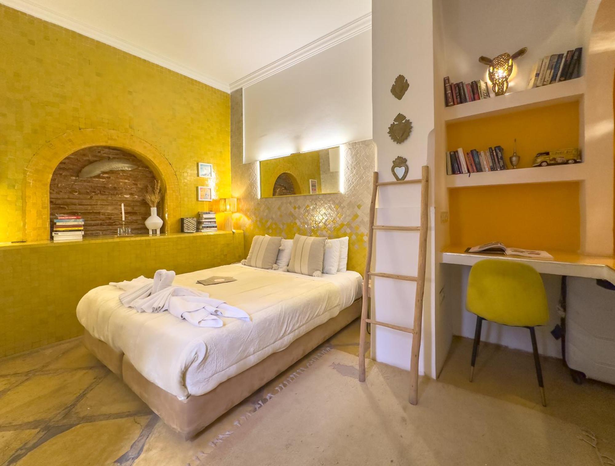 Riad Lauriers Blancs Marrakesh Bagian luar foto