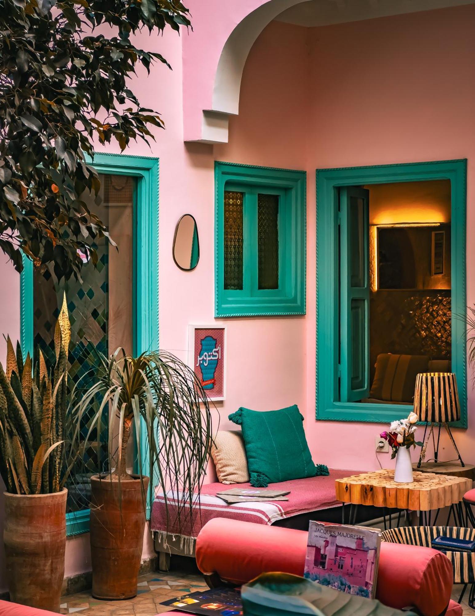 Riad Lauriers Blancs Marrakesh Bagian luar foto