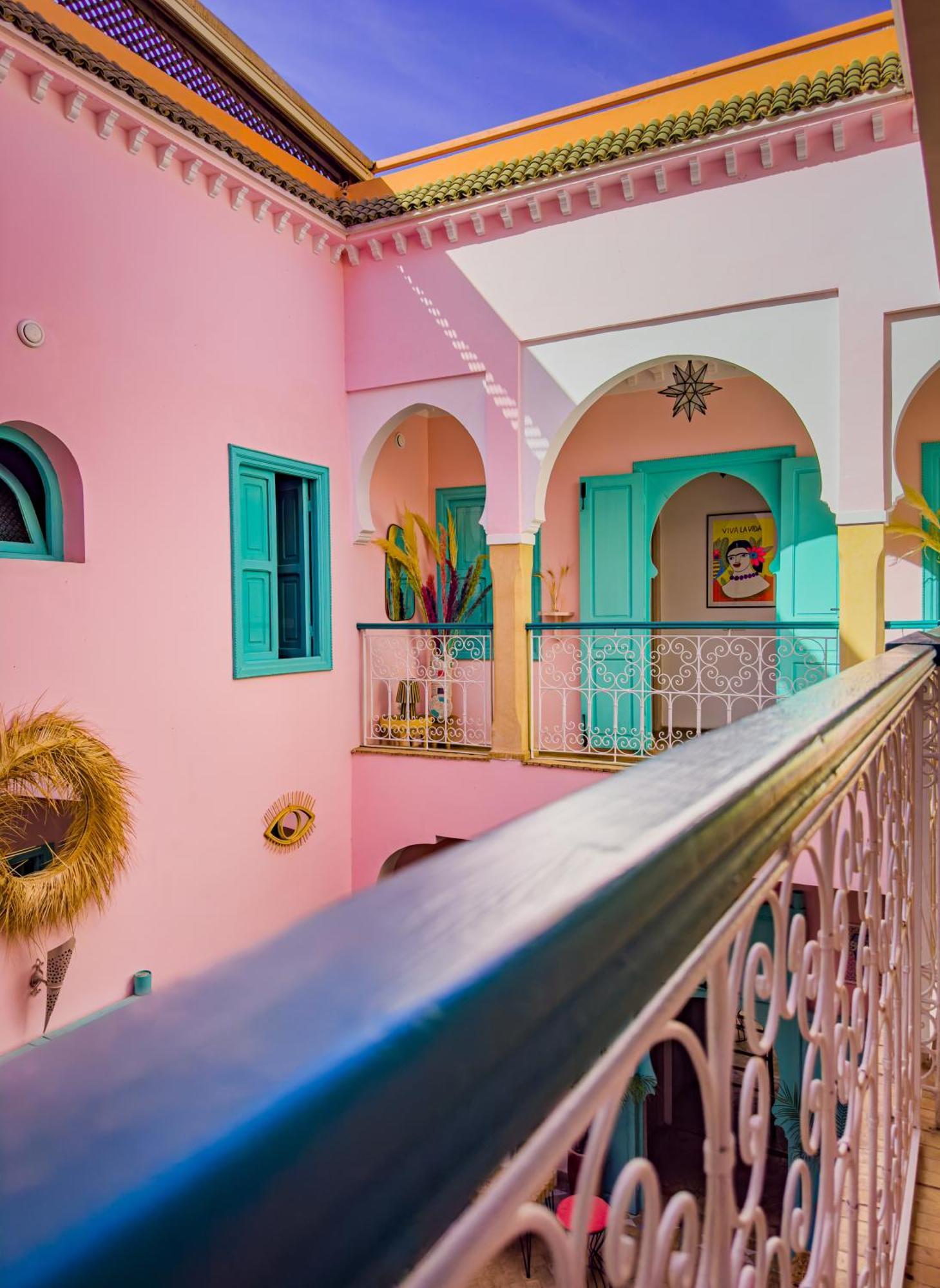 Riad Lauriers Blancs Marrakesh Bagian luar foto