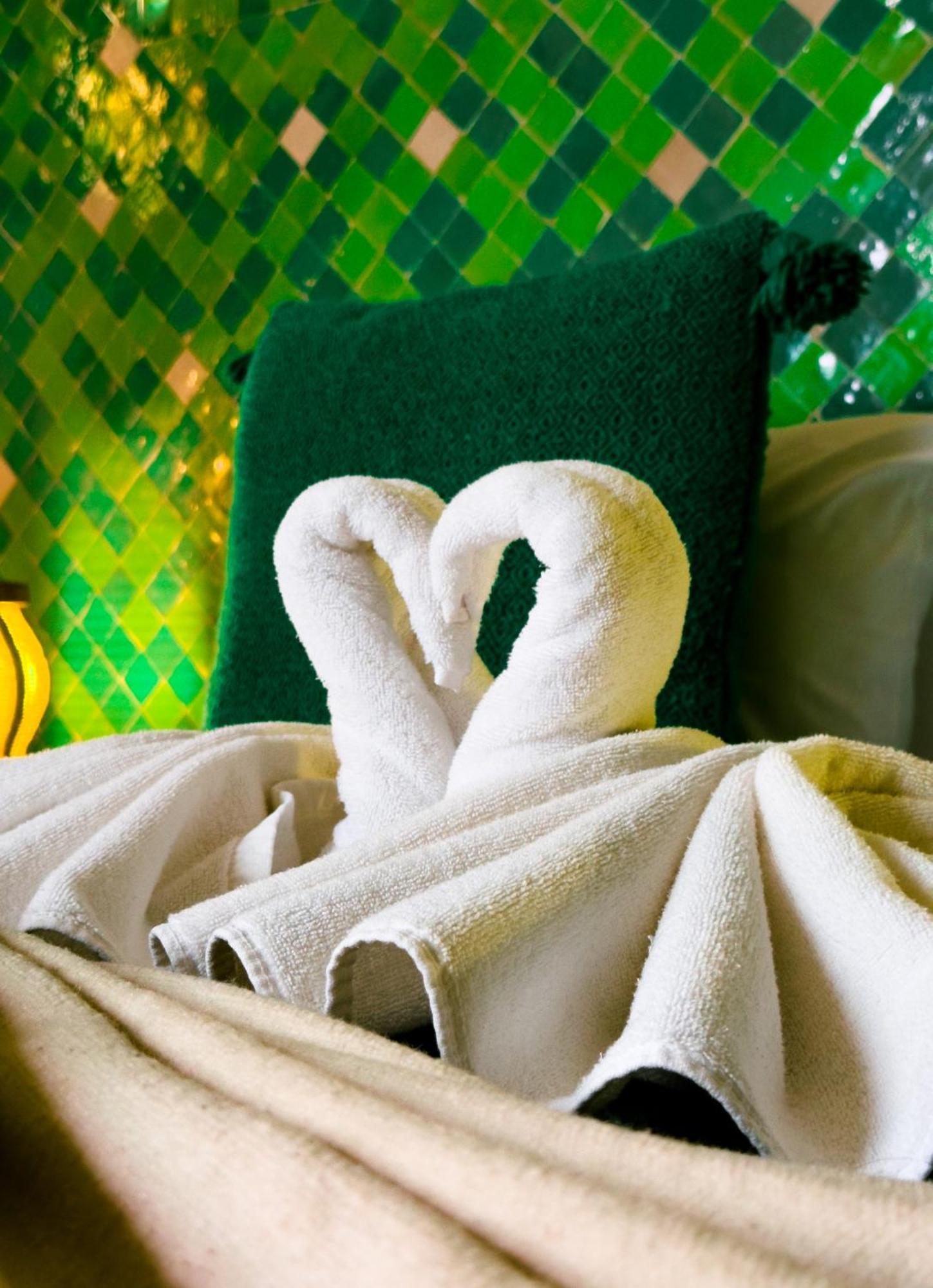 Riad Lauriers Blancs Marrakesh Bagian luar foto