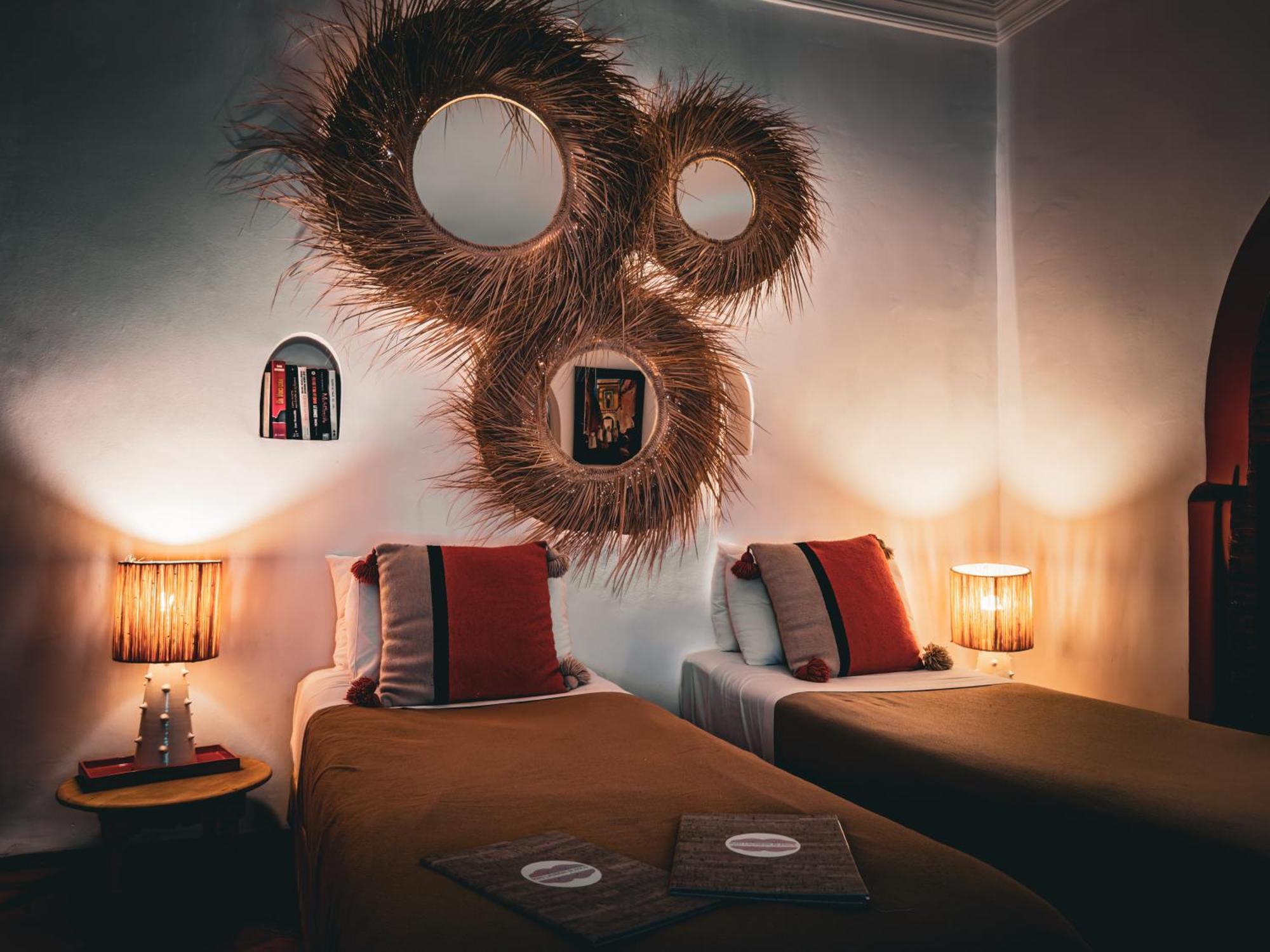Riad Lauriers Blancs Marrakesh Bagian luar foto